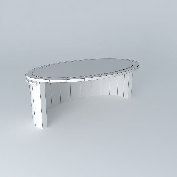 Omni News Desk Free 3D model_4