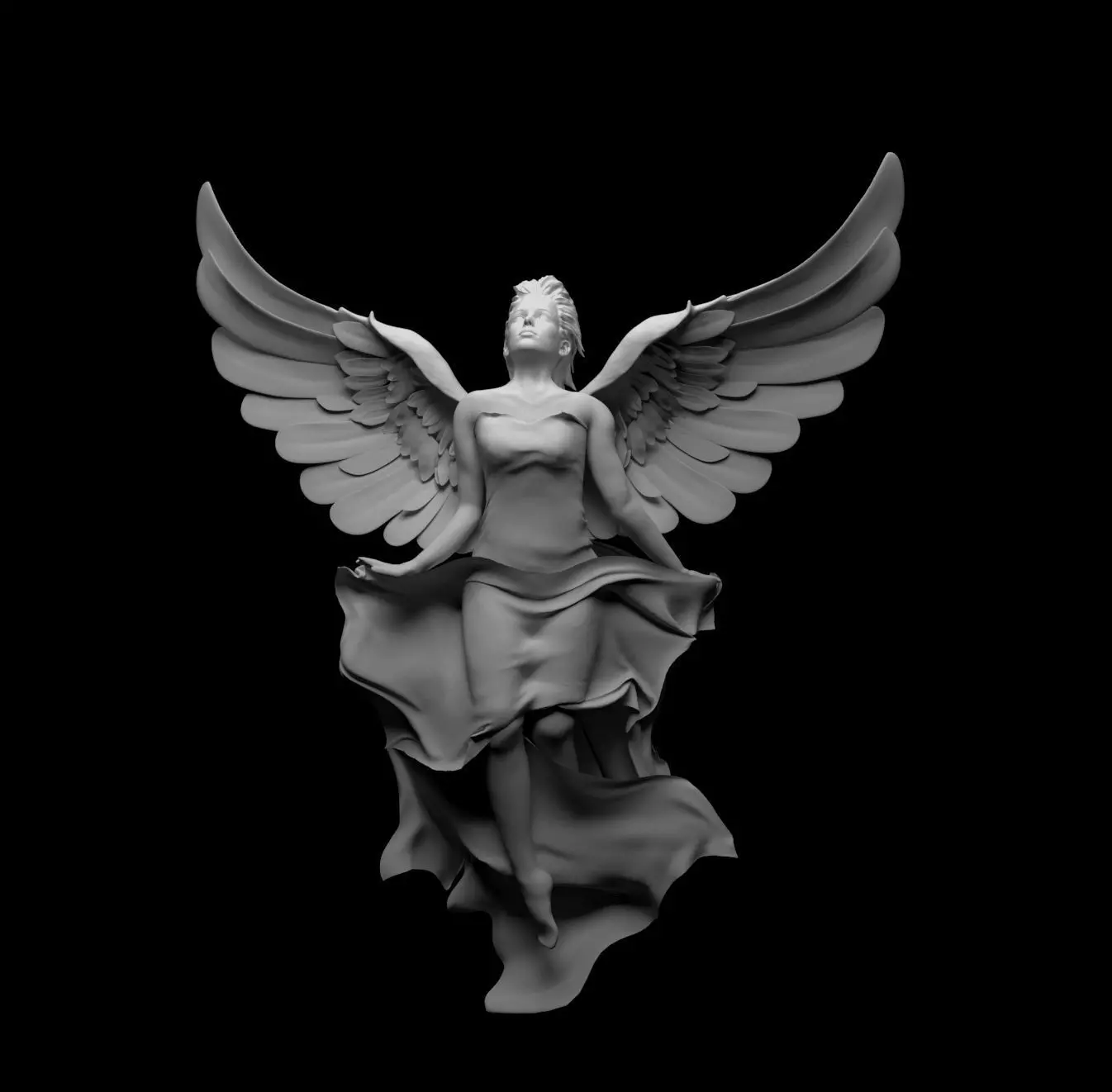Angel Model 3D model_0