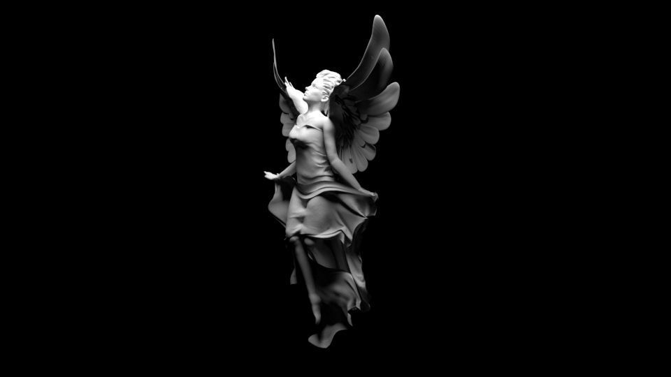 Angel Model 3D model_3
