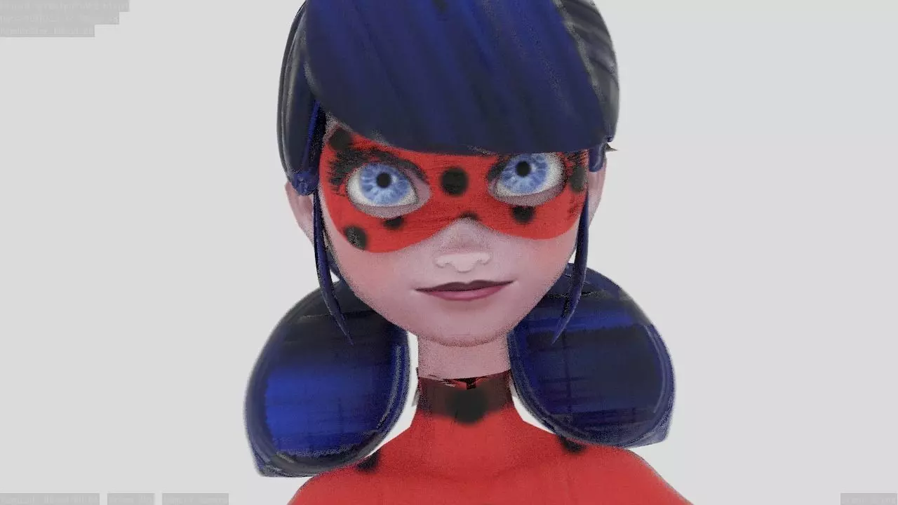 Miraculous ladybug 3d model 3D model_0