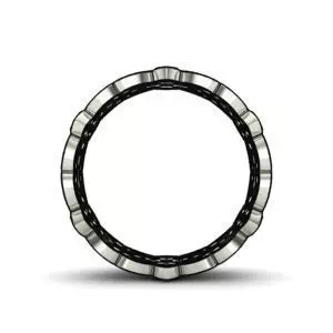 Diamond ring bend 3D print model Free 3D model