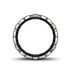 Diamond ring bend 3D print model Free 3D model