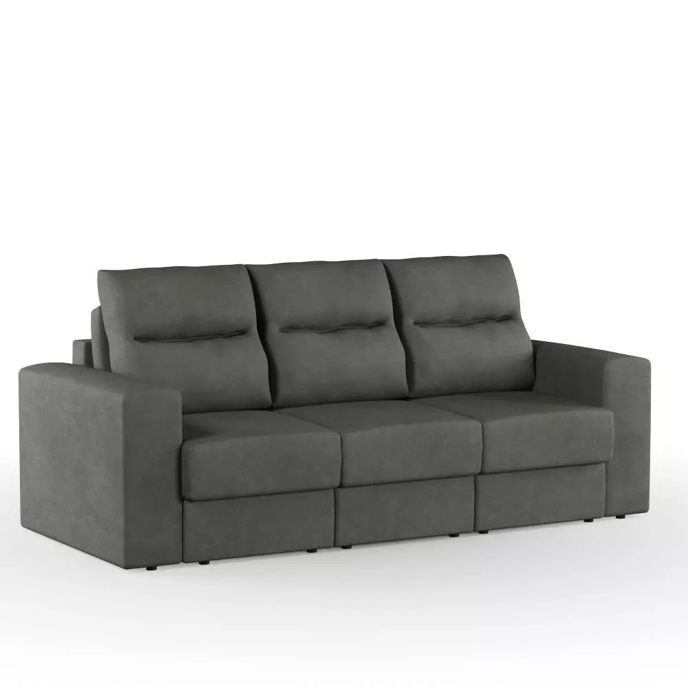 Mojave Suede Sofa 3D model_0