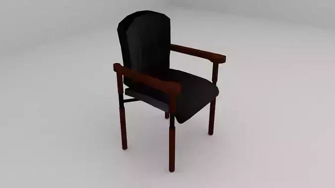 Chair 3D Model Textured