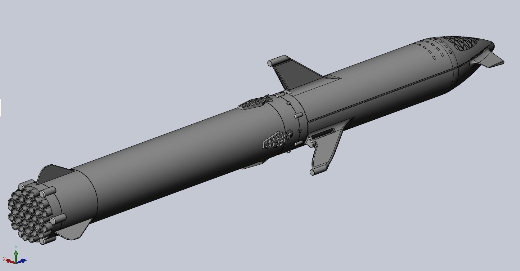 Space-X Related 3D-Printing Model Collection _124