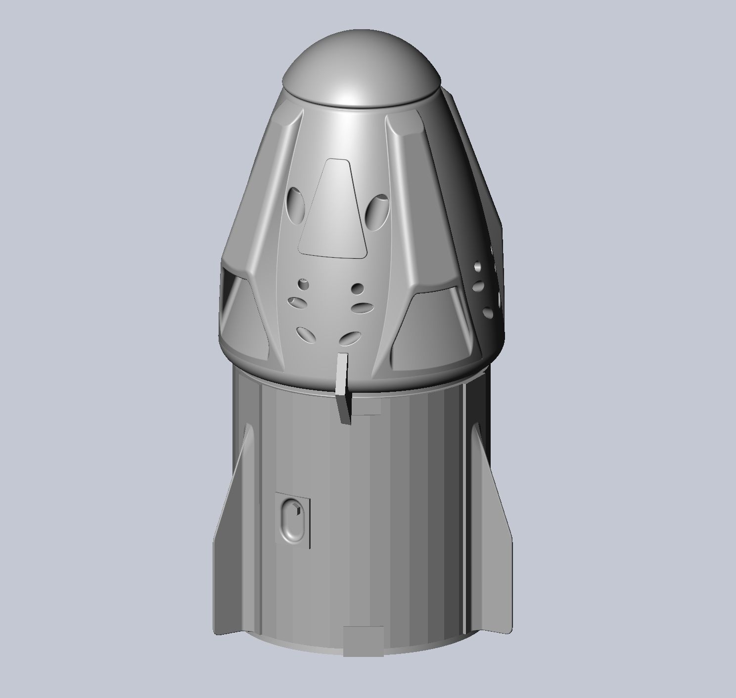 Space-X Related 3D-Printing Model Collection _146
