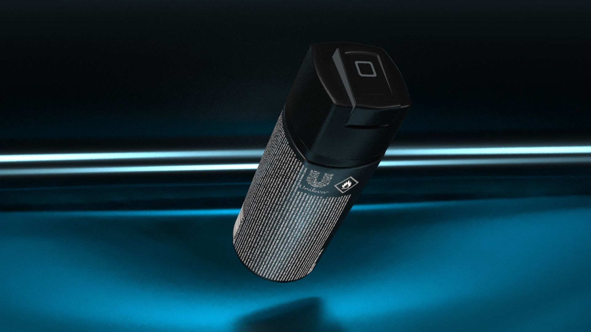 Axe deodorant 3D model_7