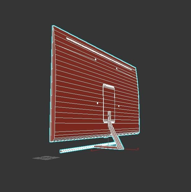 Samsung TV 2018 75inch QLED Smart 4K UHD  3D model_6