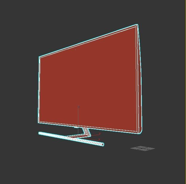 Samsung TV 2018 75inch QLED Smart 4K UHD  3D model_5