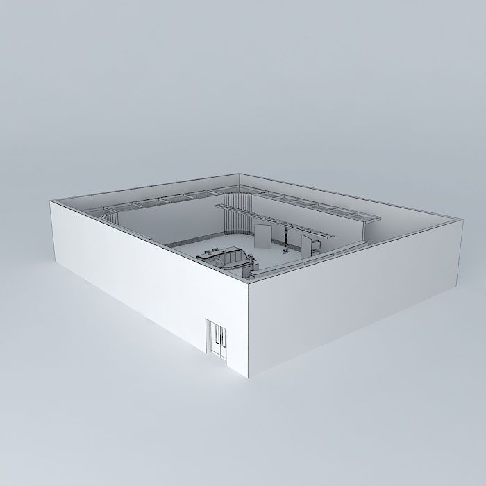 CITV TV Global Edmonton HD Hybrid Set Free 3D model_3