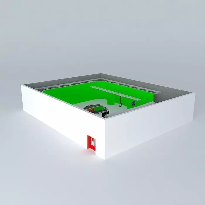 CITV TV Global Edmonton HD Hybrid Set Free 3D model_0