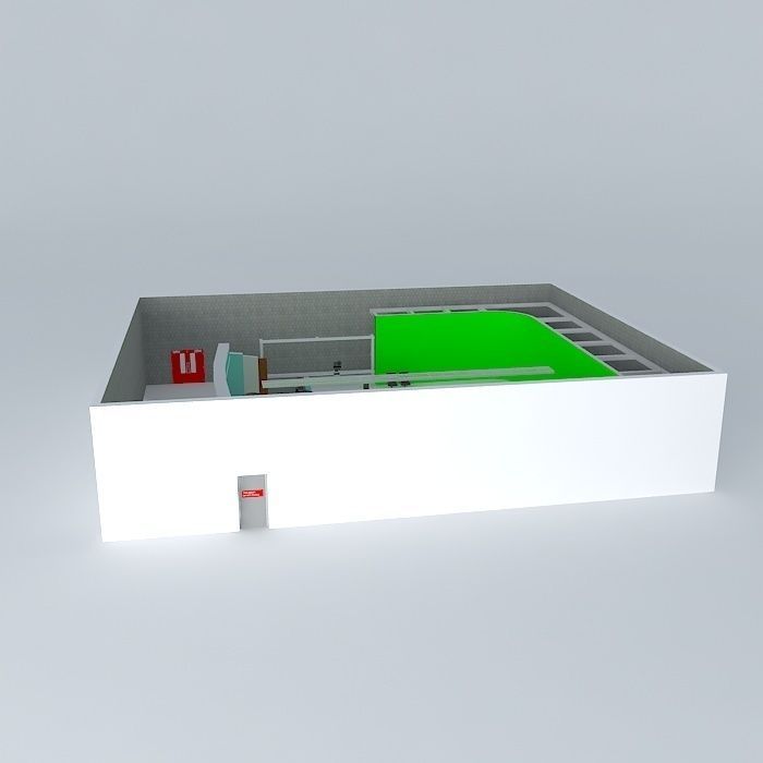 CITV TV Global Edmonton HD Hybrid Set Free 3D model_2