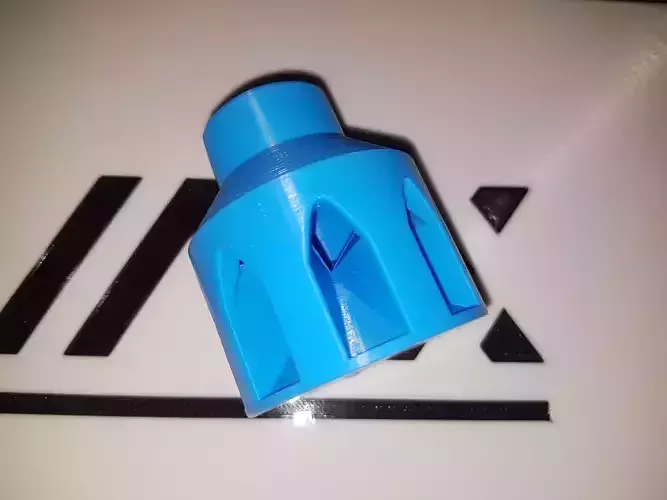 ShopVac Diffuser for 32mm exhaust port 3D print model