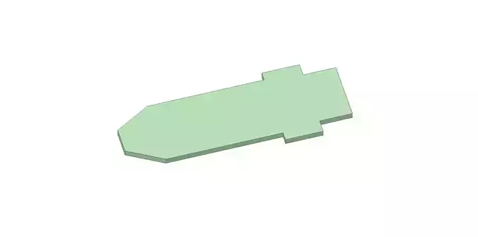 Leatherman Surge T-Shank Spacer for jigsaw blades 3D print model