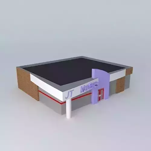 JT Motors Car Dealer Free 3D model