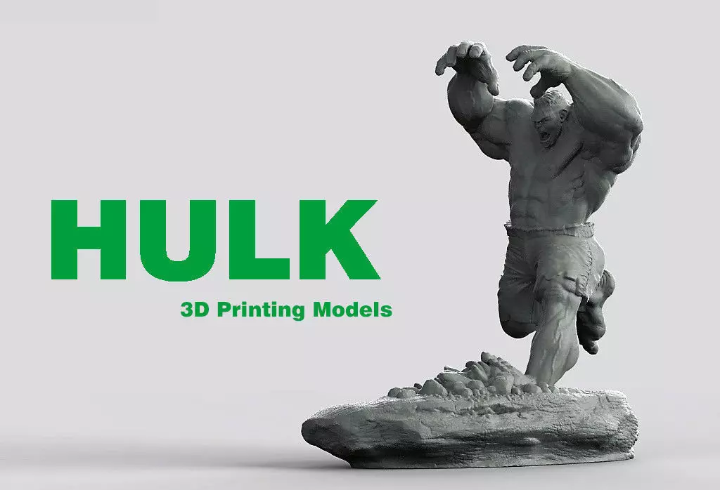 HULK  He is always angry   3D print model_0