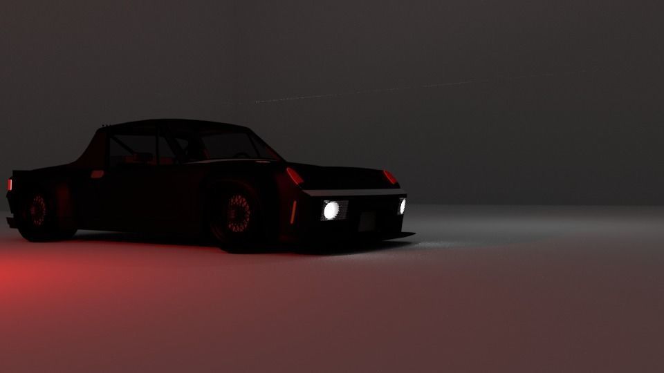 Porsche 914-6 gt 3D model_4