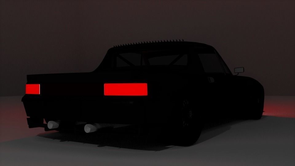 Porsche 914-6 gt 3D model_3