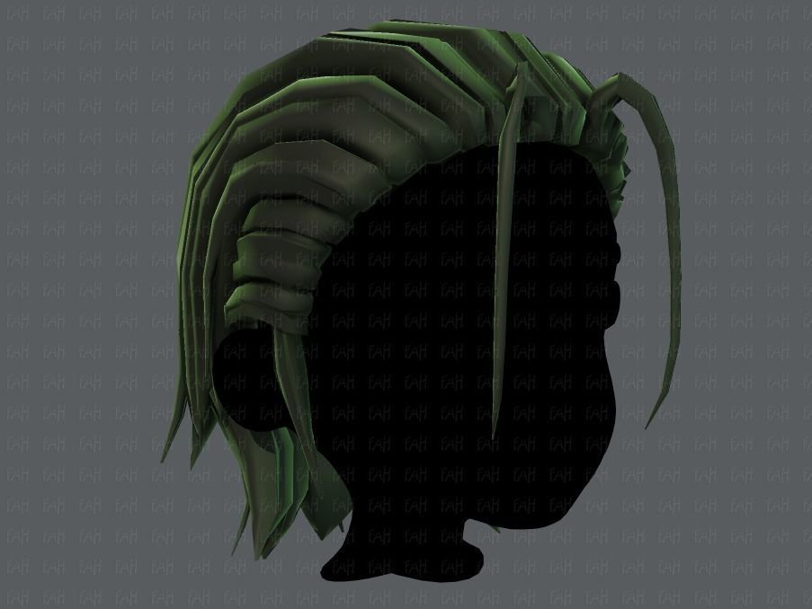 3D Hair style for boy V48 Low-poly 3D model_18