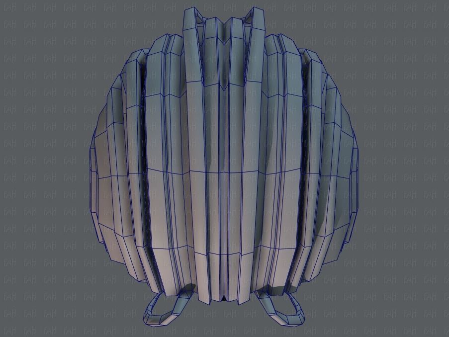 3D Hair style for boy V48 Low-poly 3D model_36