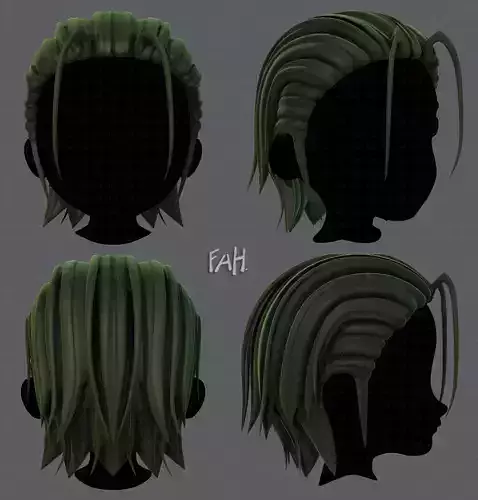 3D Hair style for boy V48