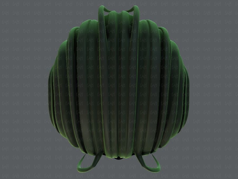 3D Hair style for boy V48 Low-poly 3D model_33