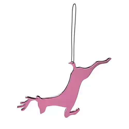 Deer Decoration Pink