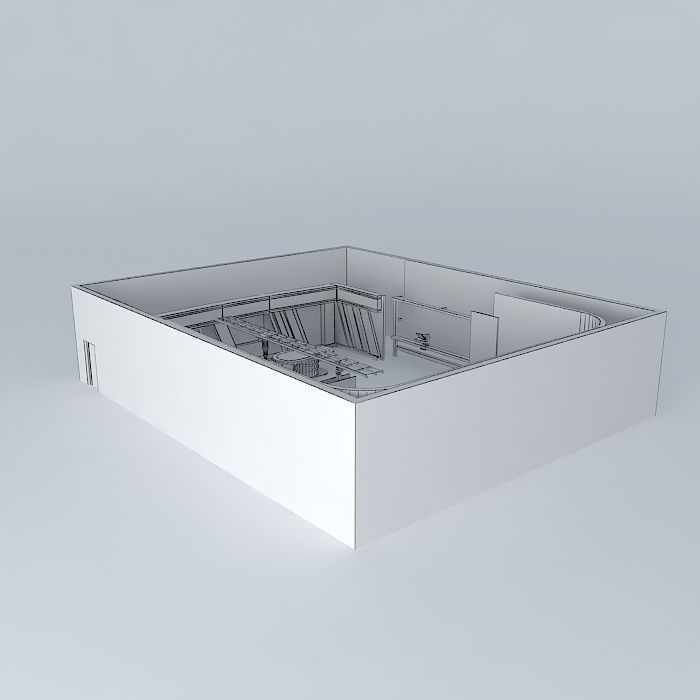 CIII TV Global Toronto HD Hybrid Set Free 3D model_4