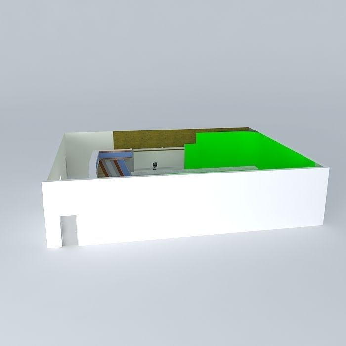 CIII TV Global Toronto HD Hybrid Set Free 3D model_2