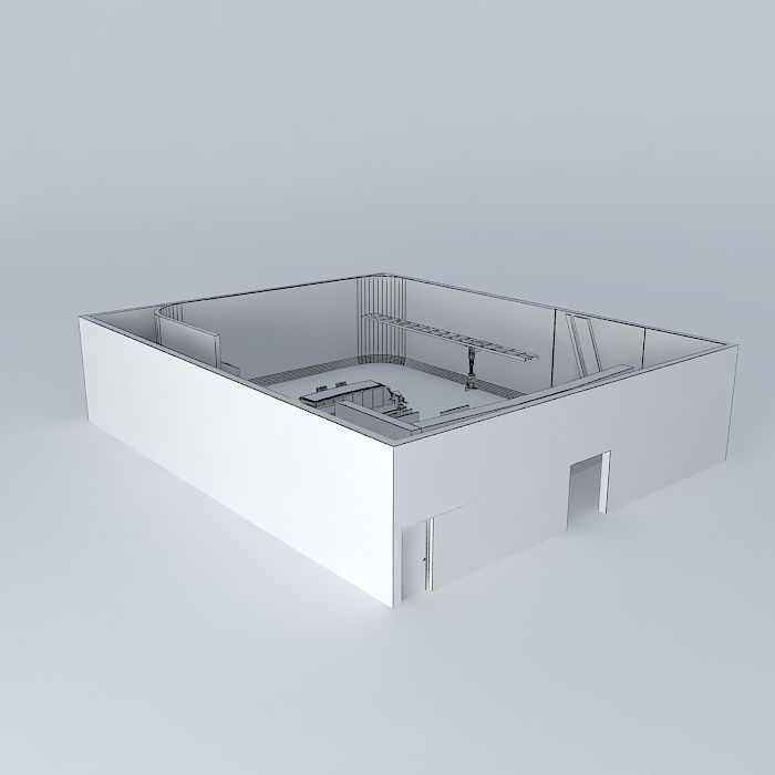 CIII TV Global Toronto HD Hybrid Set Free 3D model_3