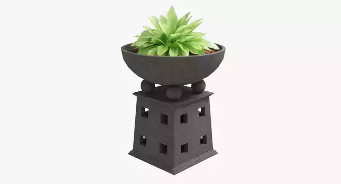 Decorative Stone Planter
