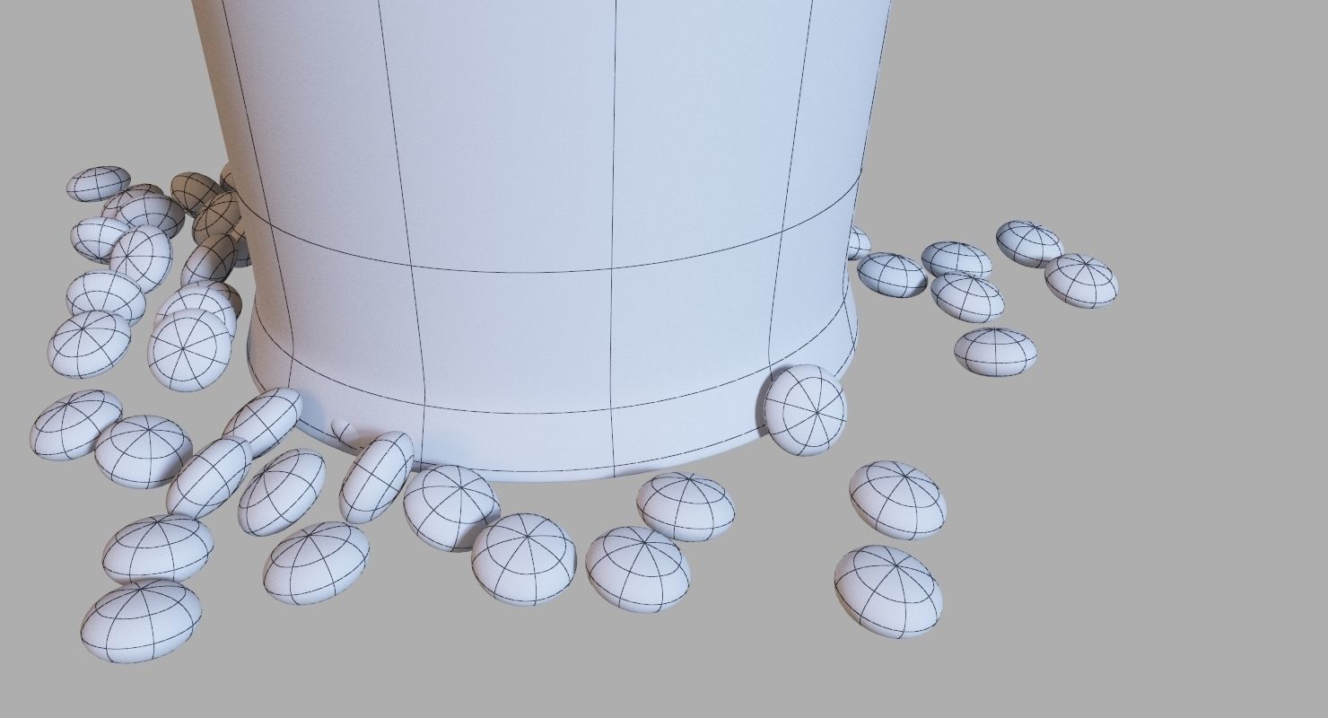 Valentines Marshmallow Pops 3D model_12