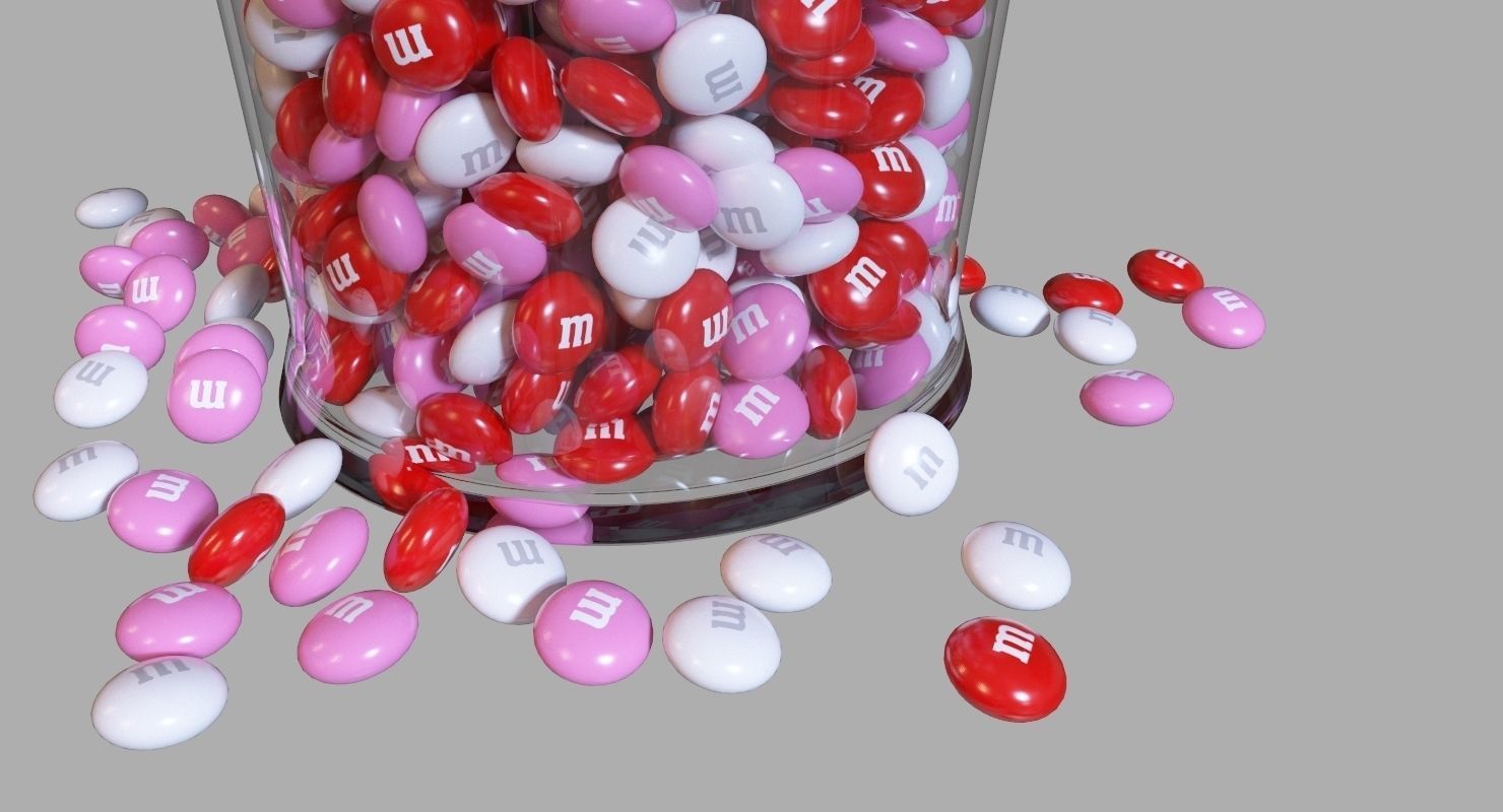 Valentines Marshmallow Pops 3D model_3