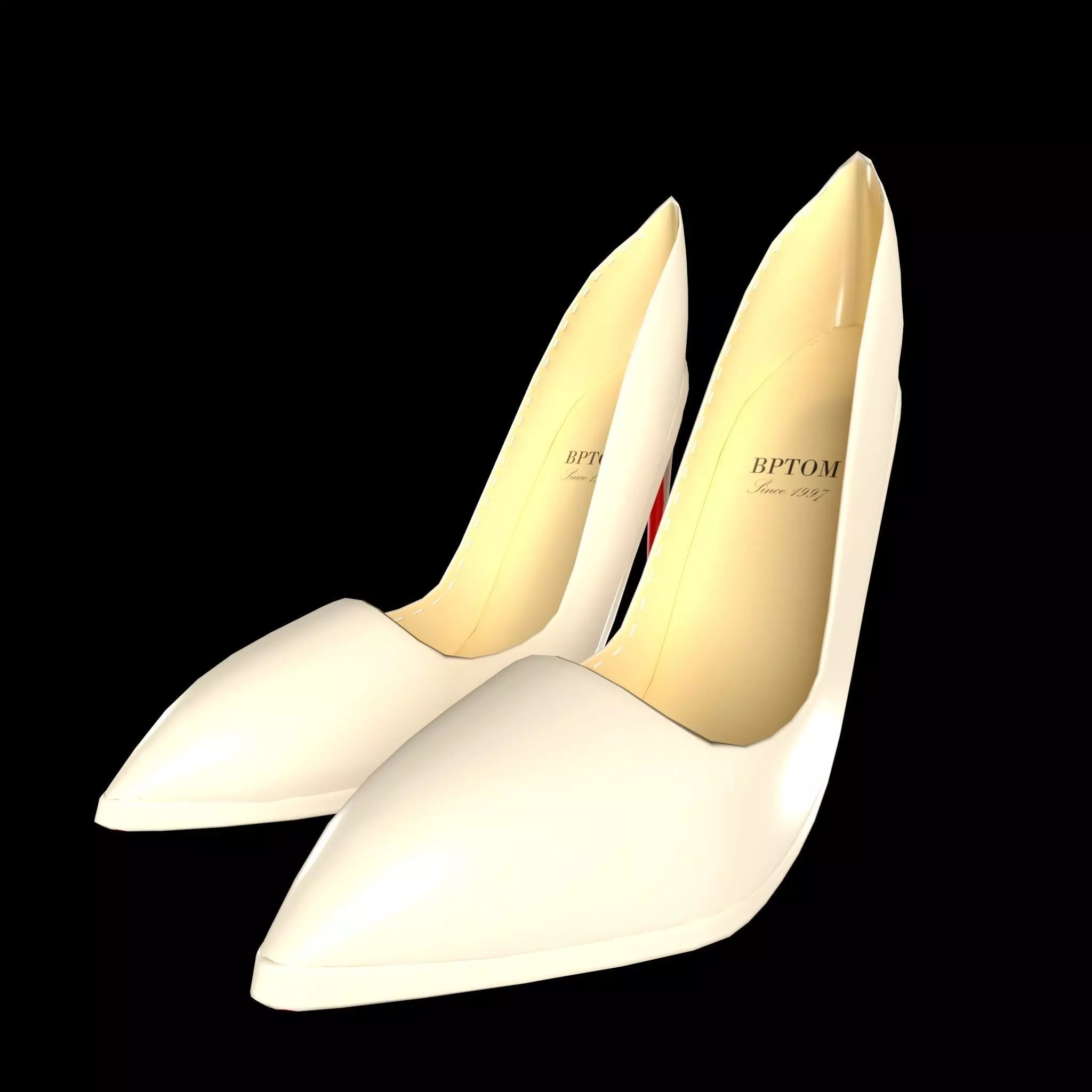 High Heel 07 Low-poly 3D model