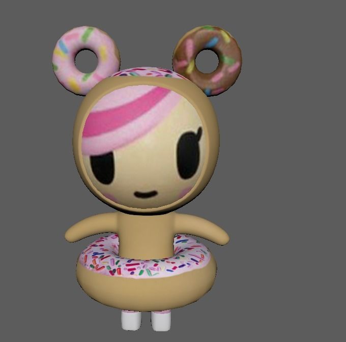 3d model tournanound for game Low-poly 3D model_1