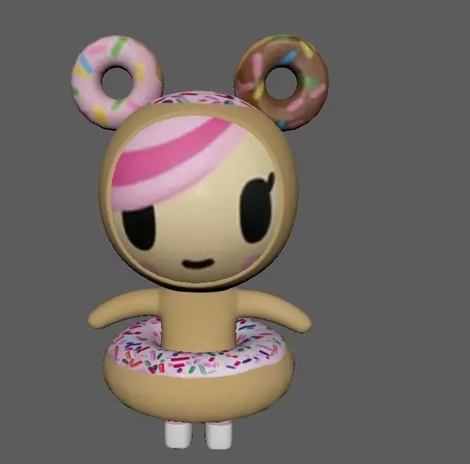 3d model tournanound for game Low-poly 3D model_0