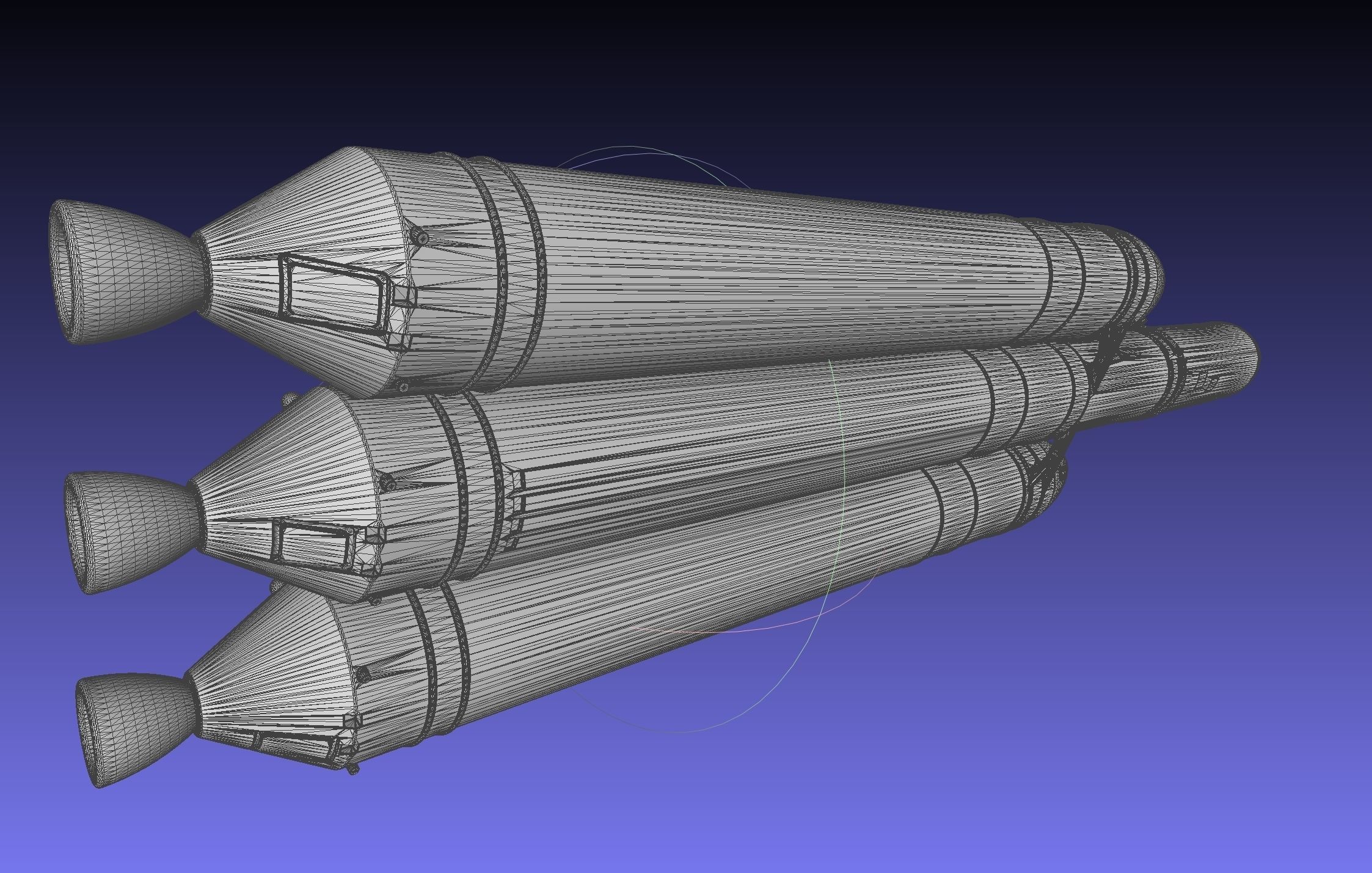 Delta IV Heavy Rocket 3D-Printable Miniature 3D print model_12