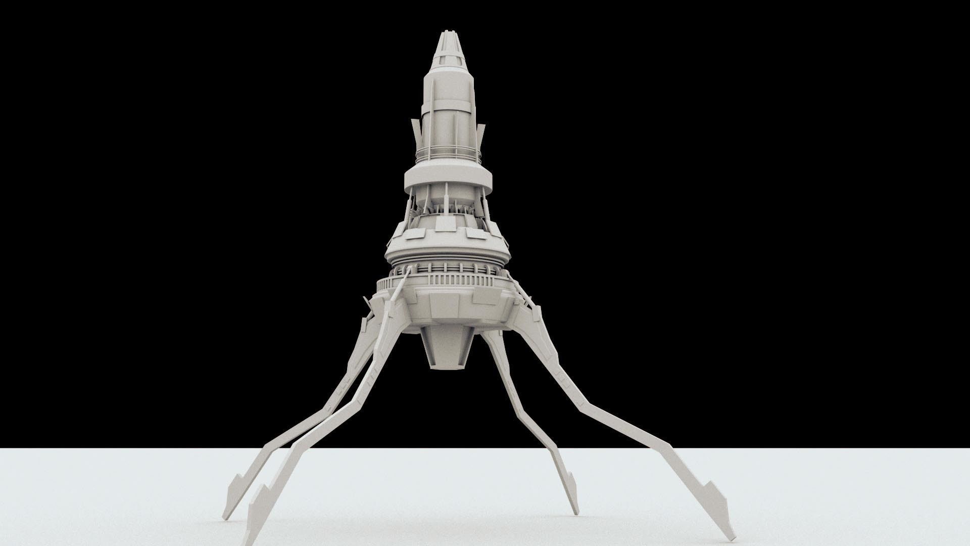 terraforming machine 3D model_2