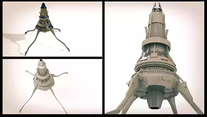 terraforming machine 3D model