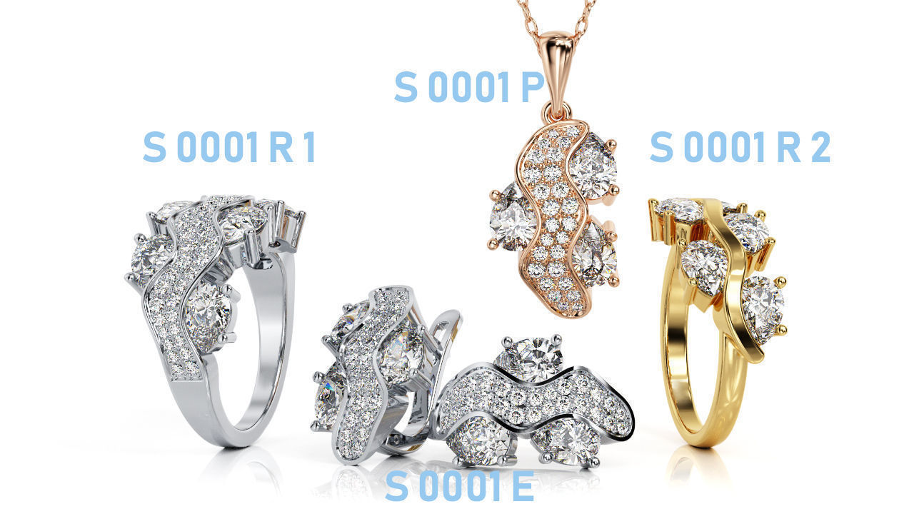 Wave Set S 0001  3D Model Collection_2