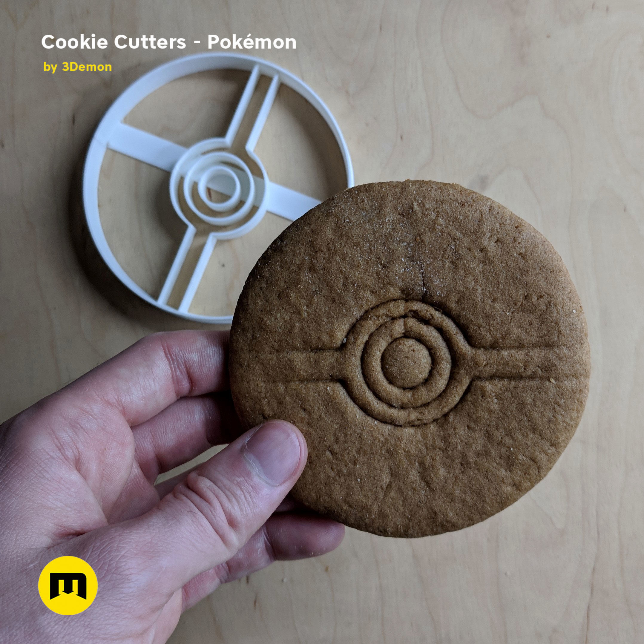 Pokemon Cookie Cutters set 3D print model_7