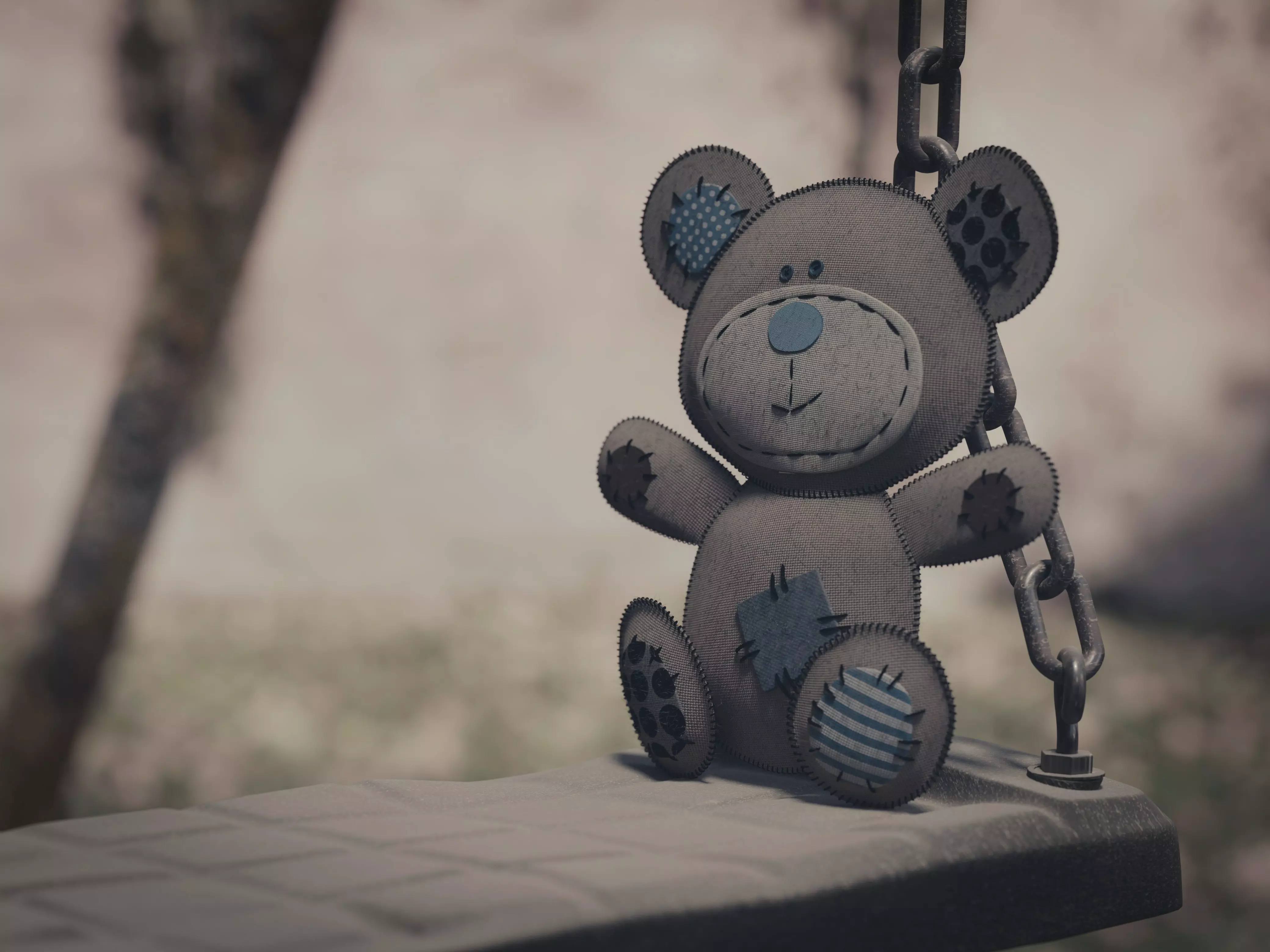 Tedy Bear Free 3D model