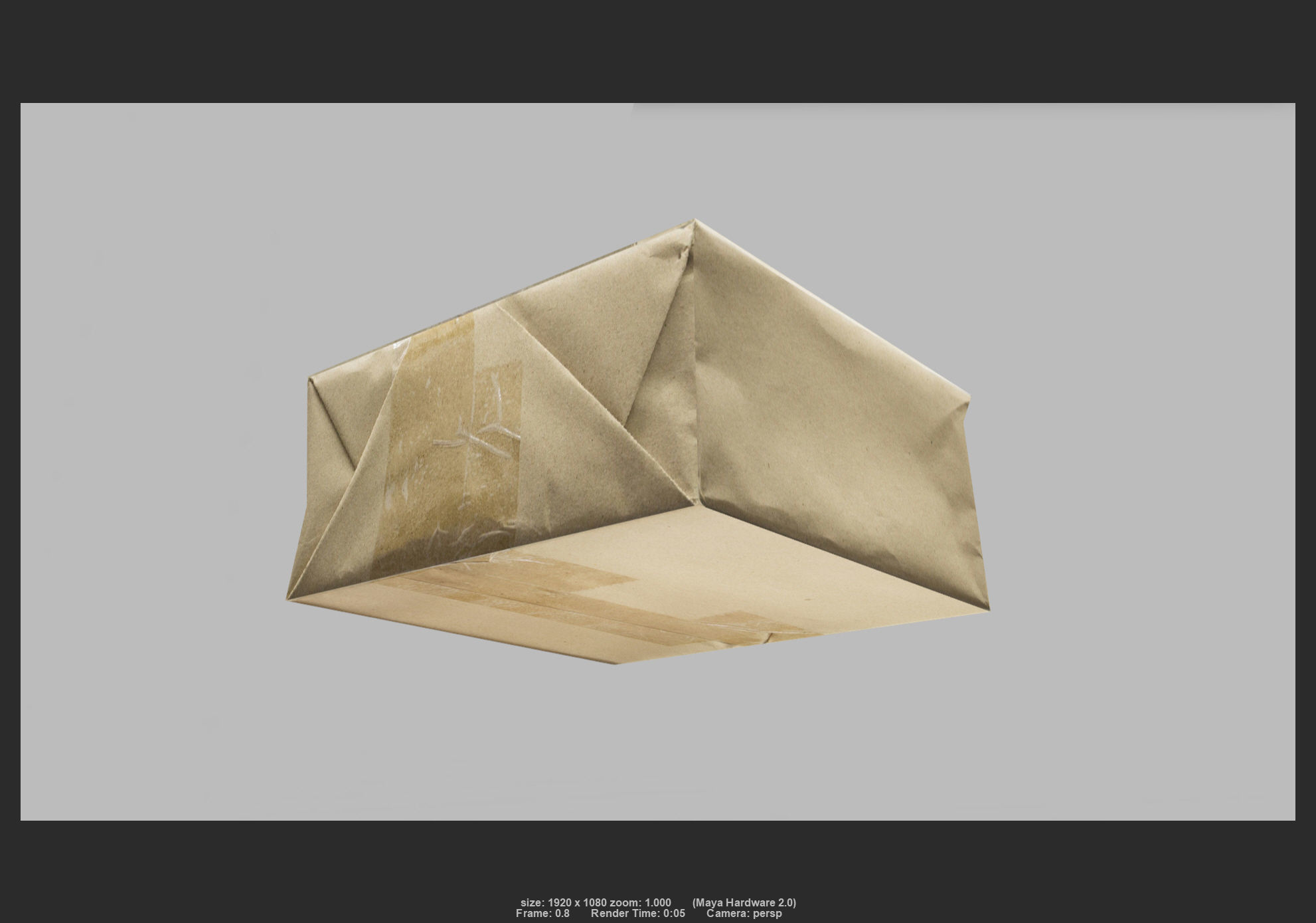 thprn-Box 02 Low-poly 3D model_1