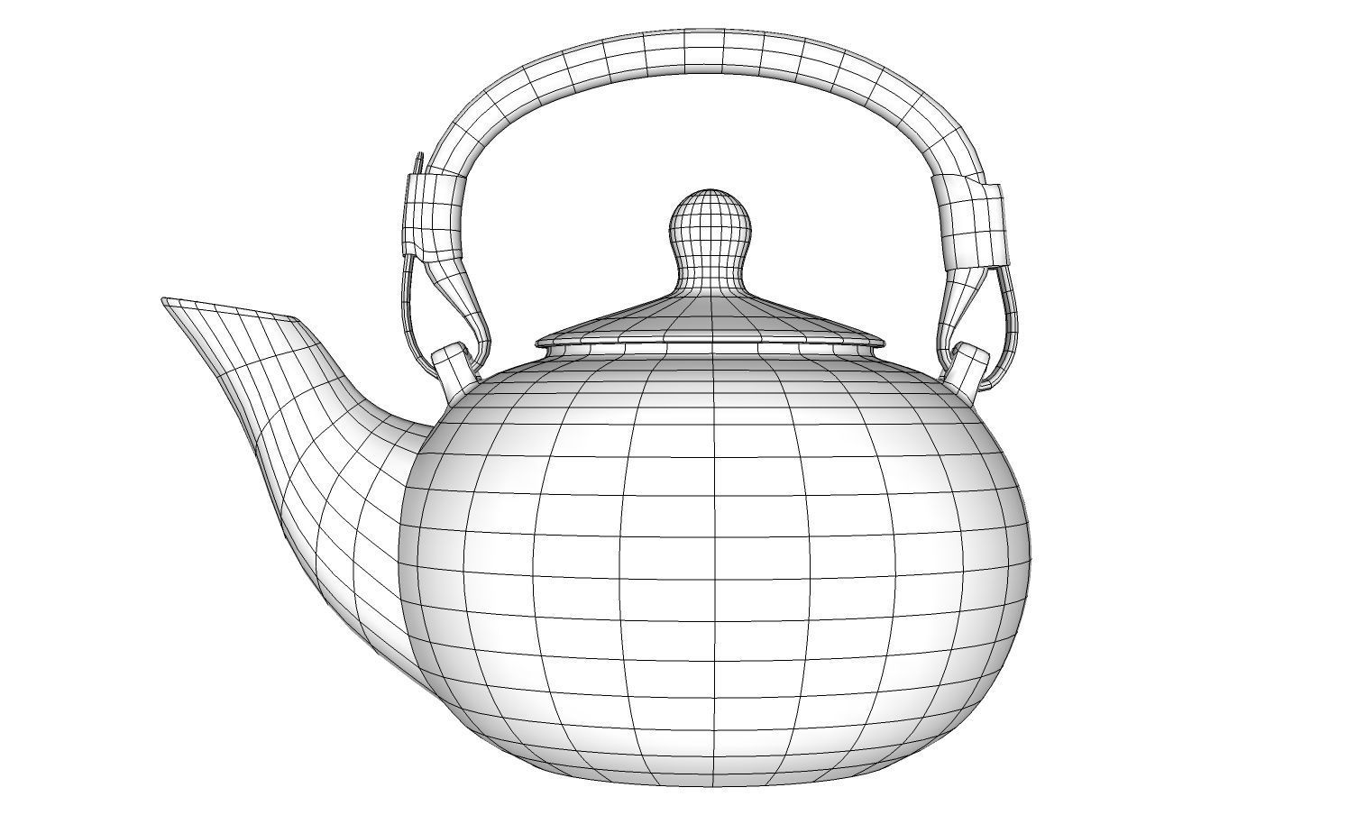 Teapot3 3D model_14