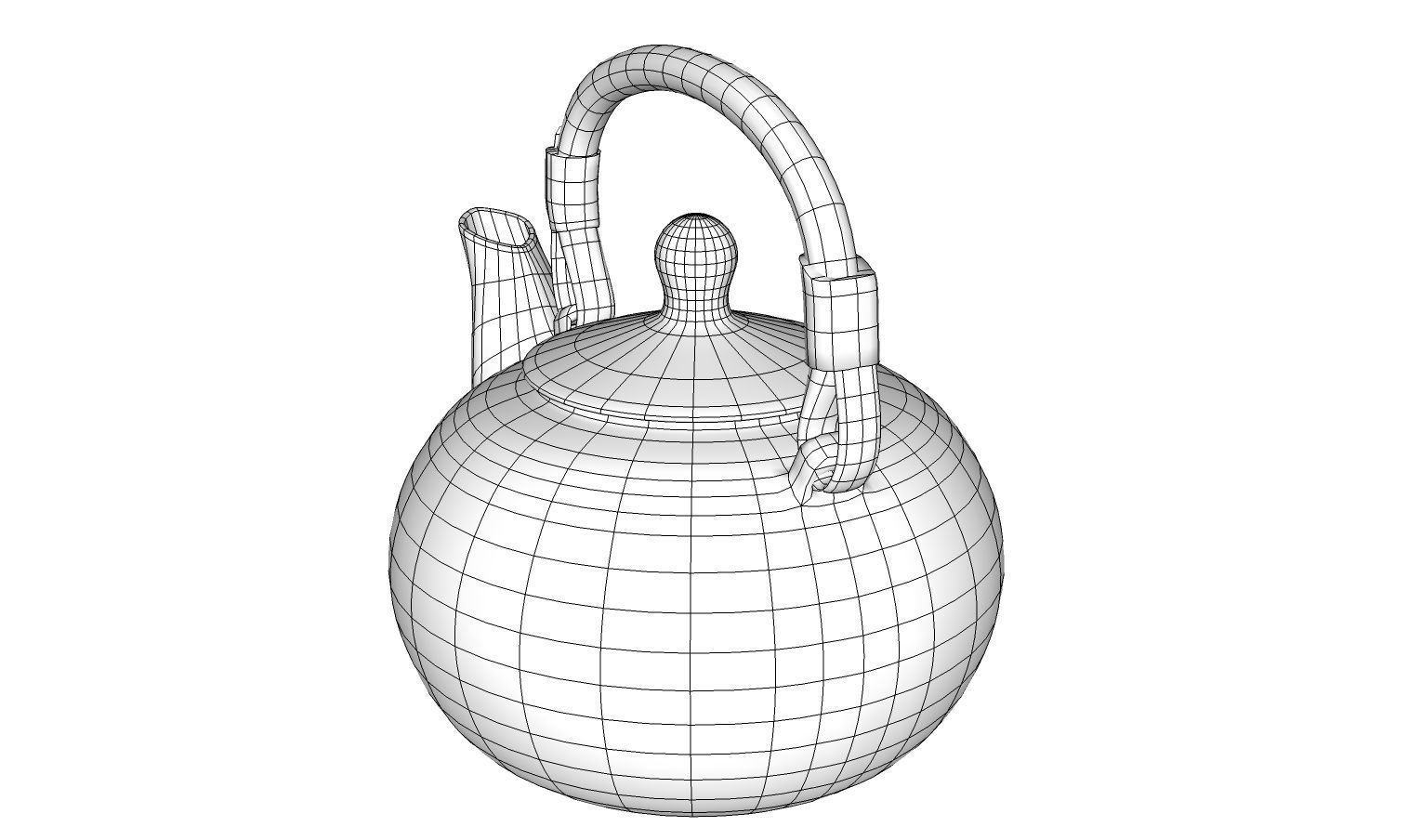 Teapot3 3D model_15