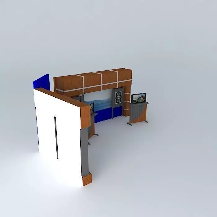 CHEK News Set Real Free 3D model