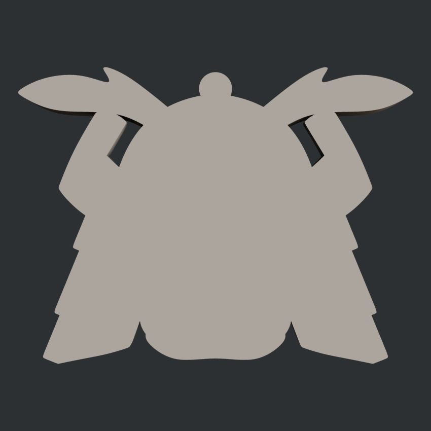 3d STL models for CNC or 3d printer Samurai mask relief 3D print model_9