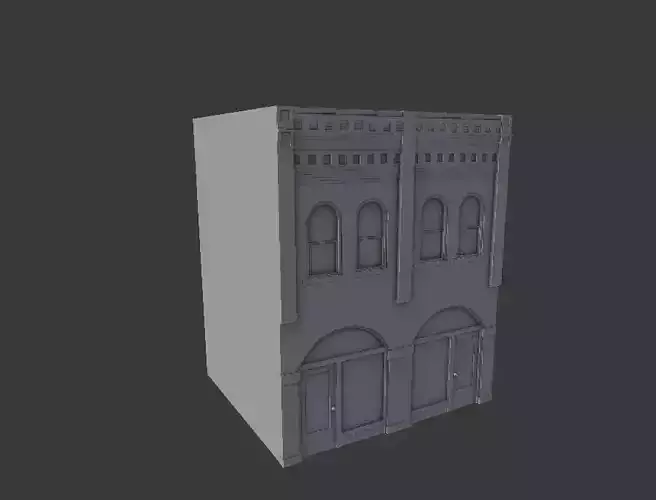 home low poly building