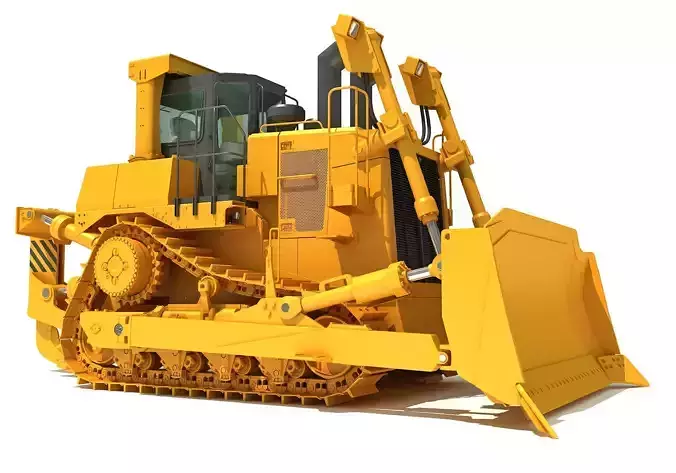 Tracked Dozer 3D model