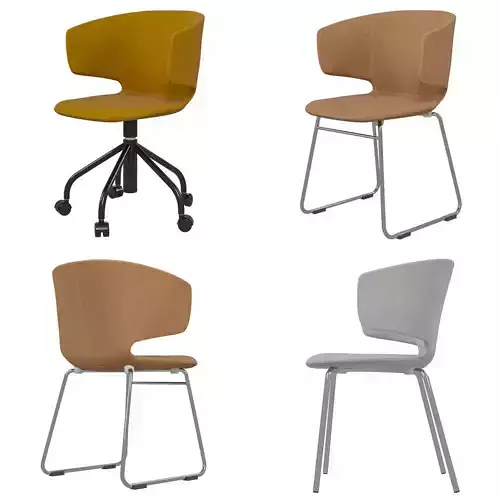Alias Taormina chair 3D model